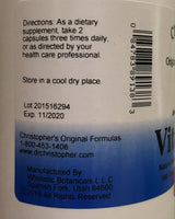 Christopher's Original Formulas Vitalerbs, suplemento herbario rico...