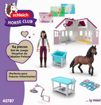 Schleich Horse Club - Juego de 64 piezas de Happy Horse Hospital - Niños 5+
