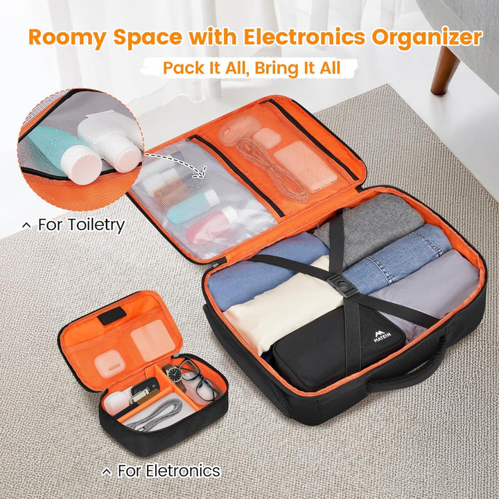 MATEIN Mochila para artículos personales con organizador técnico, N...
