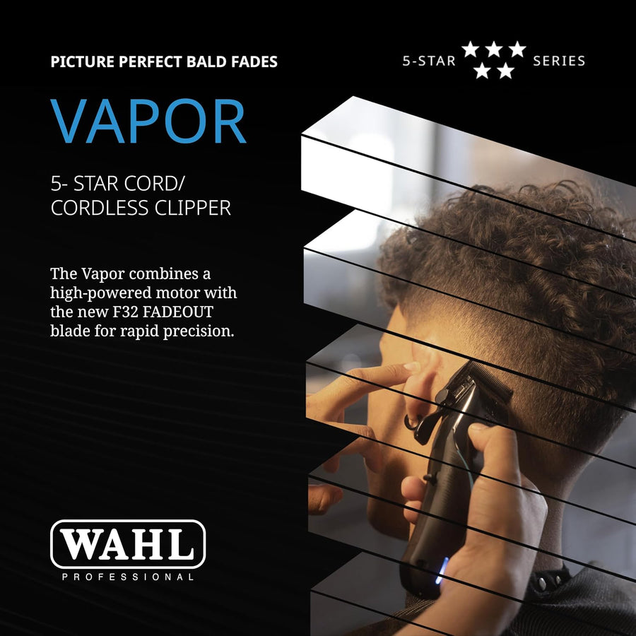 Wahl Professional Cortadora de Vapor de 5 Estrellas con Cuchilla Aj...