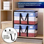 TAILI 4 Pack Clear Extra Large Moving Bags,Storage Bag con Visible Window
