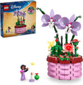 LEGO Disney Encanto Isabela's Flowerpot, juguete de flor de orquídea construible para niños con mini-muñeca de Disney Encanto, juguete para jugar y exhibir, regalo divertido para niñas y niños de 9 años, 43237