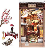 CUTEBEE Kit de rincón de libros - Casa de muñecas en miniatura para adultos