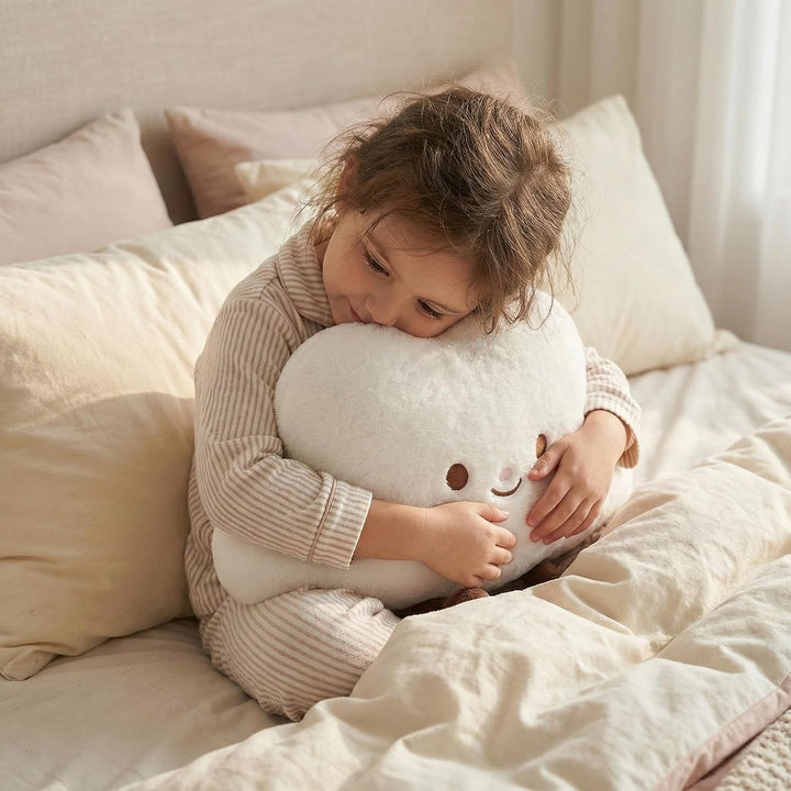 WEIGEDU Peluche de nube de animal de peluche, linda almohada de cie...