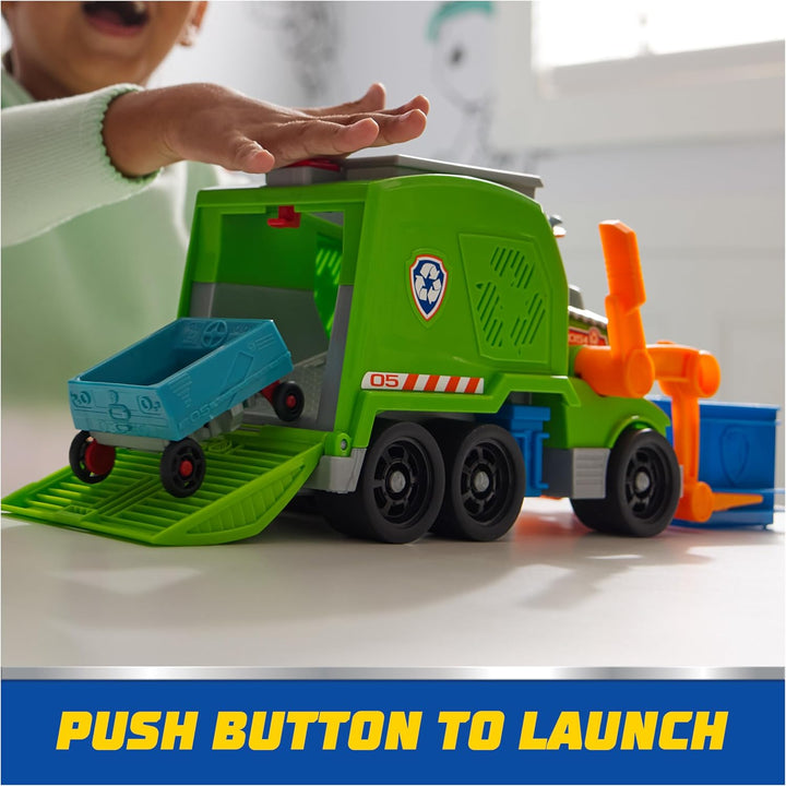 Paw Patrol Crush N Roll - Camión de reciclaje con figura