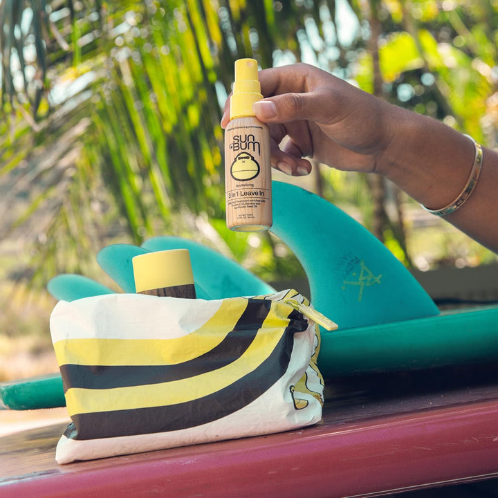 Sun Bum Kit esencial de viaje para el cuidado del cabello, revitali...