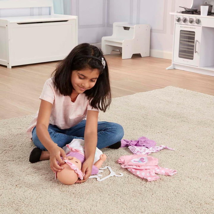 Melissa &amp; Doug Mine to Love Mix &amp; Match - Ropa de muñeca de...