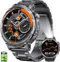 Reloj inteligente militar con GPS incorporado para hombres, reloj