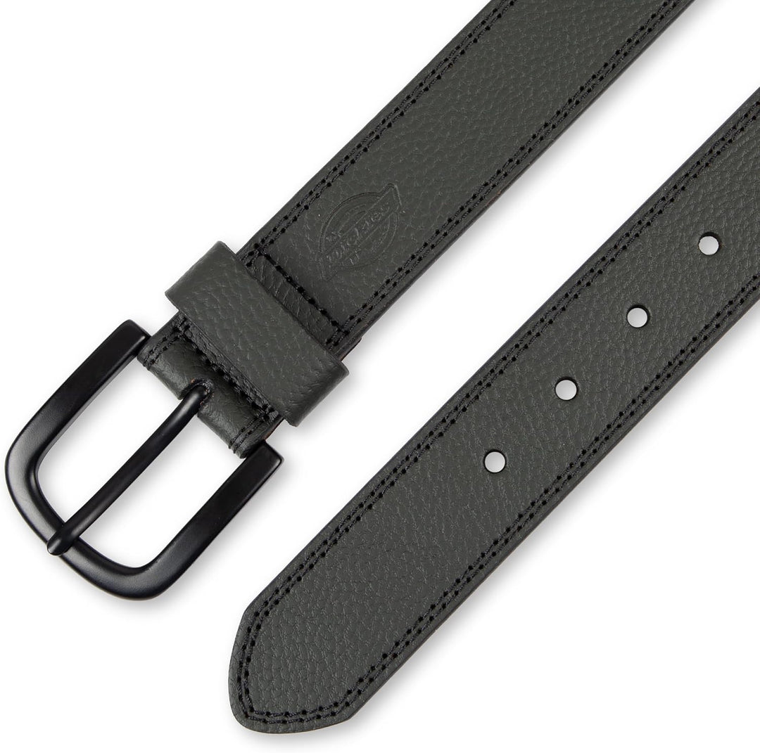Dickies cinturón de cuero auténtico para hombre \u2013 estilo casua...
