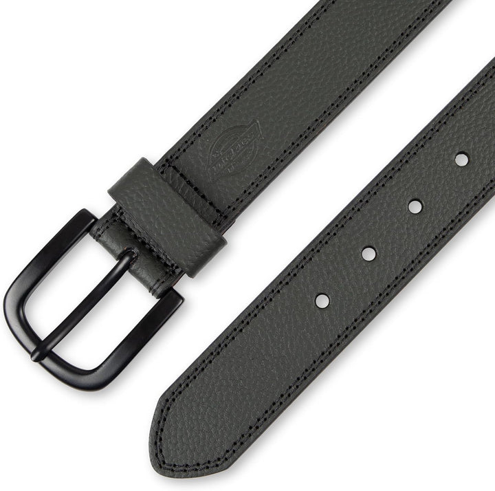 Dickies cinturón de cuero auténtico para hombre \u2013 estilo casua...