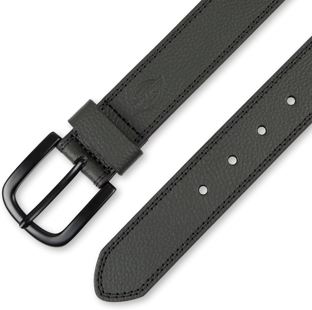 Dickies cinturón de cuero auténtico para hombre \u2013 estilo casua...