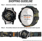 Correa de reloj compatible con Garmin Fenix 8 AMOLED 1.693 in/7S Pro/6S/6S