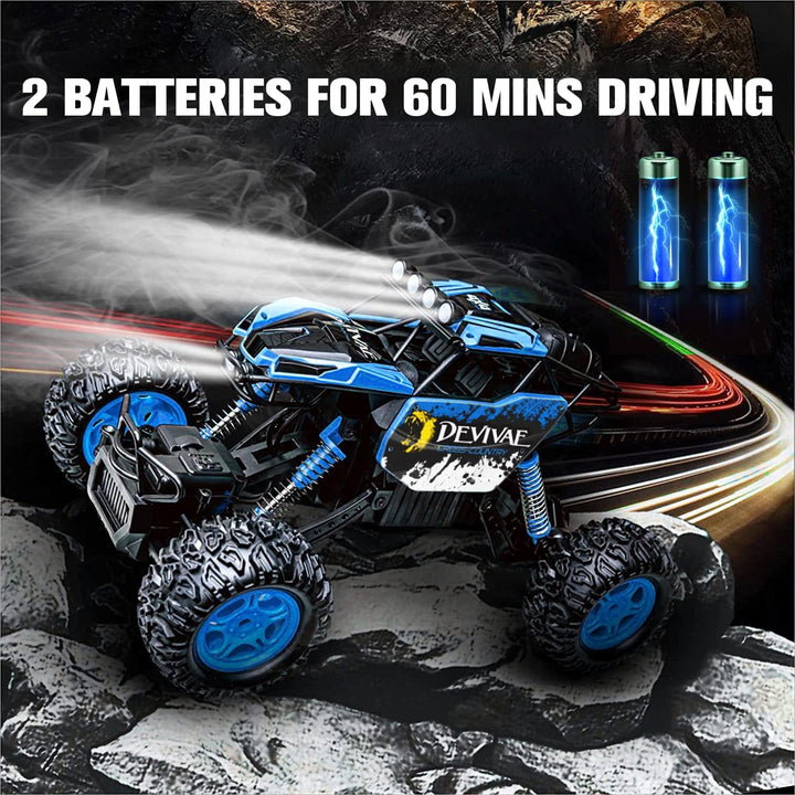 CROBOLL 1:12 Coche grande de control remoto para niños con función...