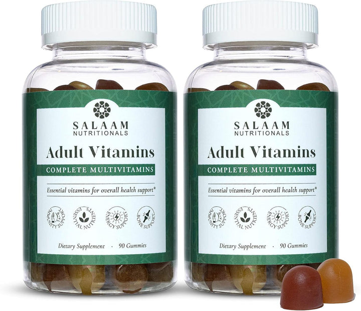 Salaam Nutritionals - Multivitaminas para adultos, gomitas de vitam...