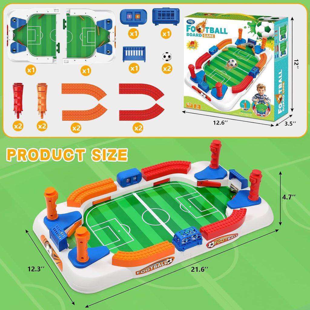 Mini juego de mesa de futbolín para niños, juego de fútbol, regalos para niños, juguete de fútbol para deportes de interior, sala de juegos, pinball, juguetes interactivos de regalo de cumpleaños para