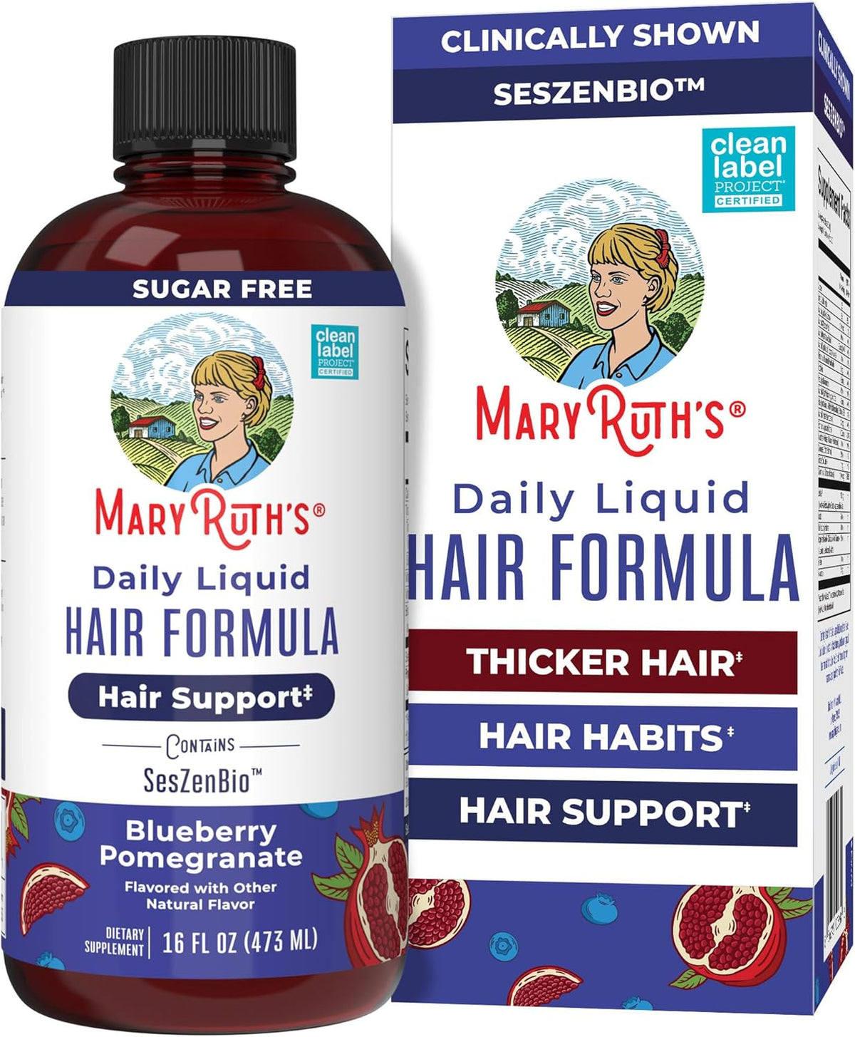 MARYRUTH'S Fórmula líquida diaria para el cabello