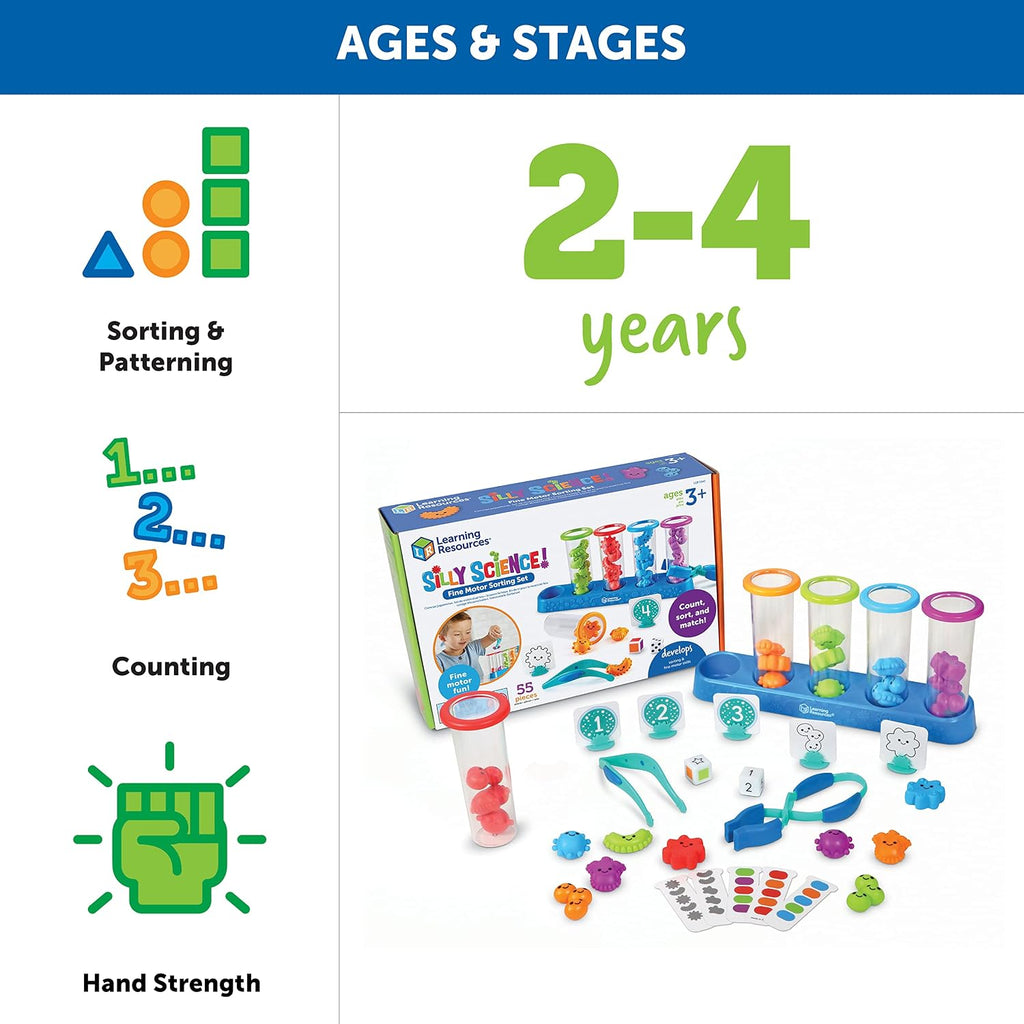 Learning Resources Silly Science - Juego de clasificación
