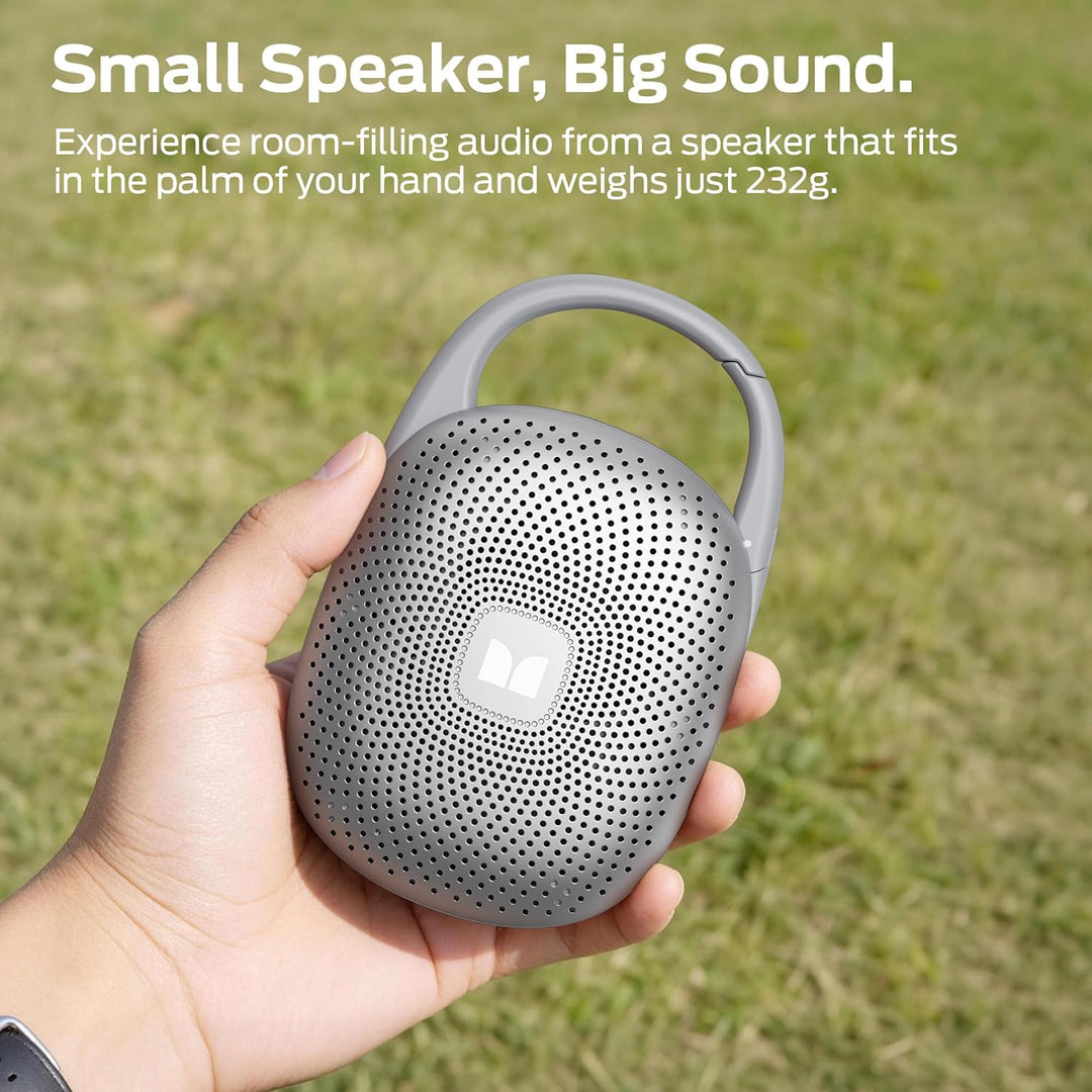 Monster Altavoz Bluetooth ultraportátil con clip de mosquetón integ...
