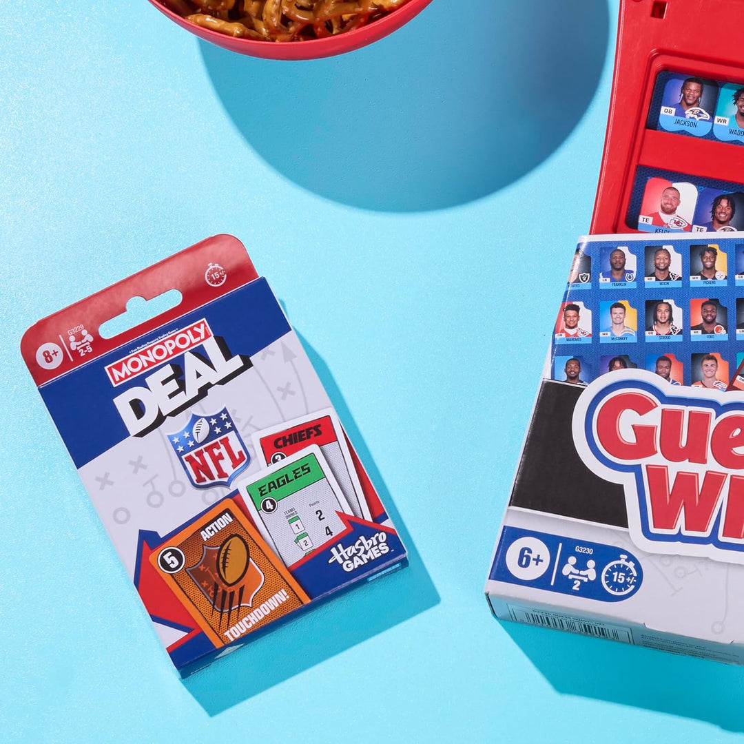 Guess Who NFL Juego de mesa Juego oficial de la NFL para