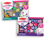 Set de cuentas Melissa & Doug, amigos de la mariposa, talla única , Multicolor