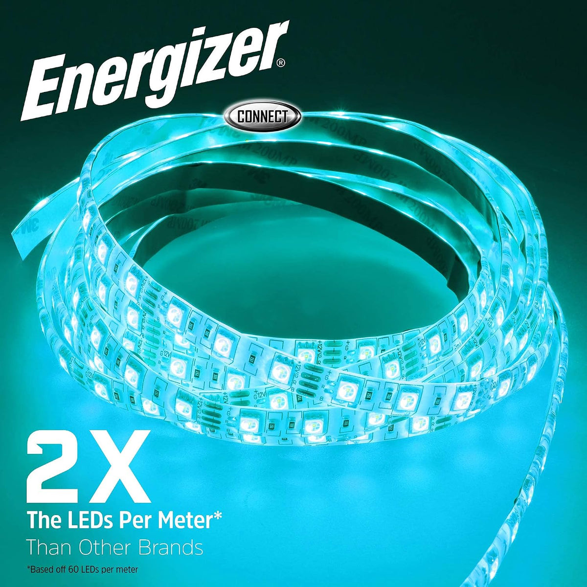Energizer SMART - Tira de luz LED multicolor, 16 pies