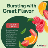 YumVs Kids - Gomitas multivitamínicas masticables con sabor a fruta...