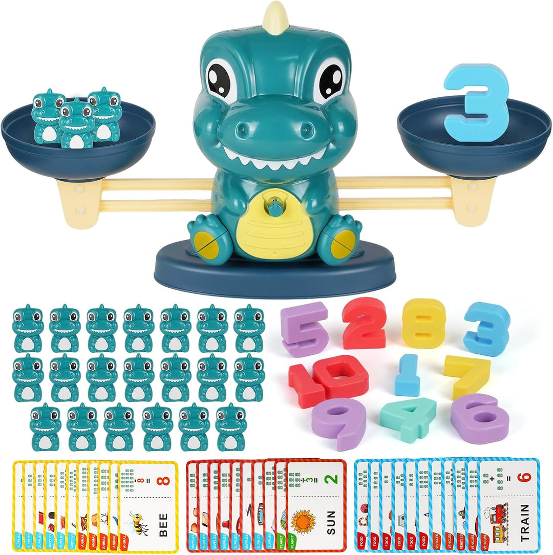 ISMETACU Juego de equilibrio de dinosaurios para niños \u2013 Juego...