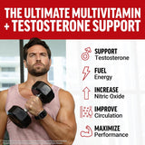 Force Factor Multivitamínico Test X180, multivitamínico de apoyo de...