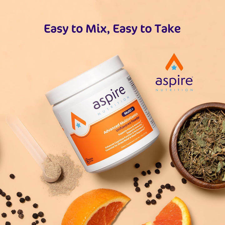 Multivitamínico avanzado Aspire Multi+™ para niños, hombres y mujer...