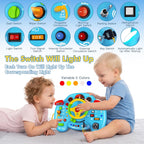 Montessori - Juguete de conducción para volante, sensorial, motricidad fina