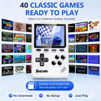 Consola de juegos portátil retro para adultos, pantalla IPS de 3 pulgadas