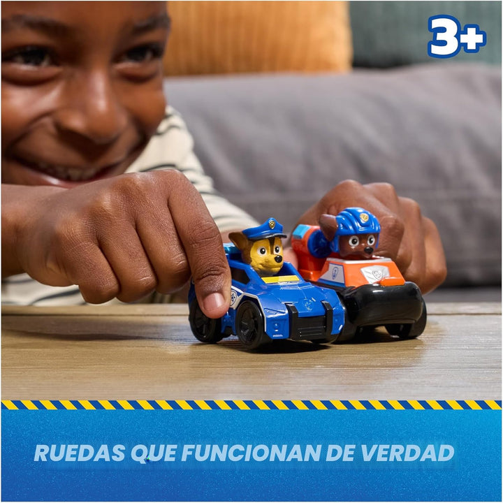 PAW Patrol Búsqueda y rescate, Pup Squad Racers, paquete de 6 vehíc...