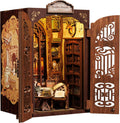 CUTEBEE Book Nook Kit DIY Miniature House Dollhouse Bookstore