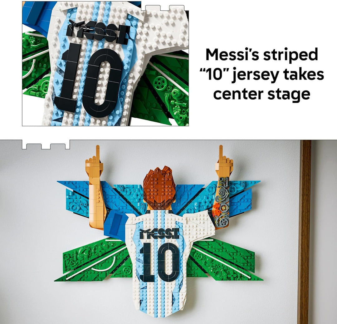 LEGO Editions Lionel Messi \u2013 Celebración \u2013 Juego de const...