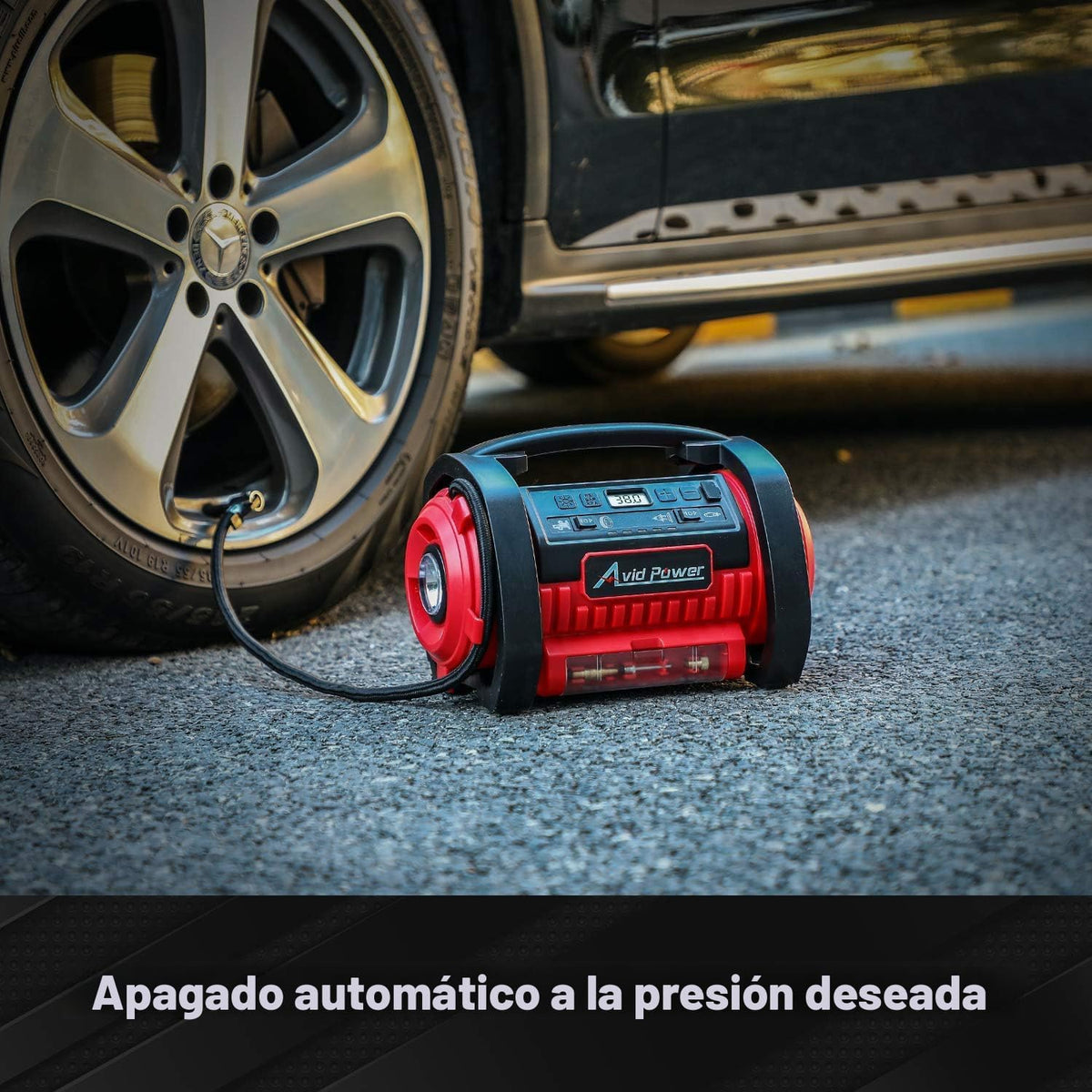 AVID POWER Inflador de neumáticos, compresor de aire portátil, bomb...
