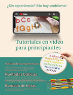 Bradove Alphabet Embroidery Kit para Beginners con Patterns