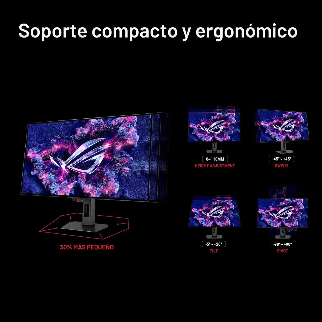 ASUS ROG XG27AQDMGR - Monitor para juegos OLED HDR brillante de 27...