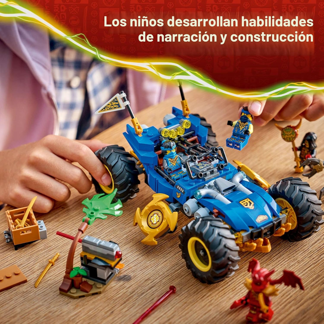 LEGO NINJAGO Jay's - Juguete de construcción de autos transform...