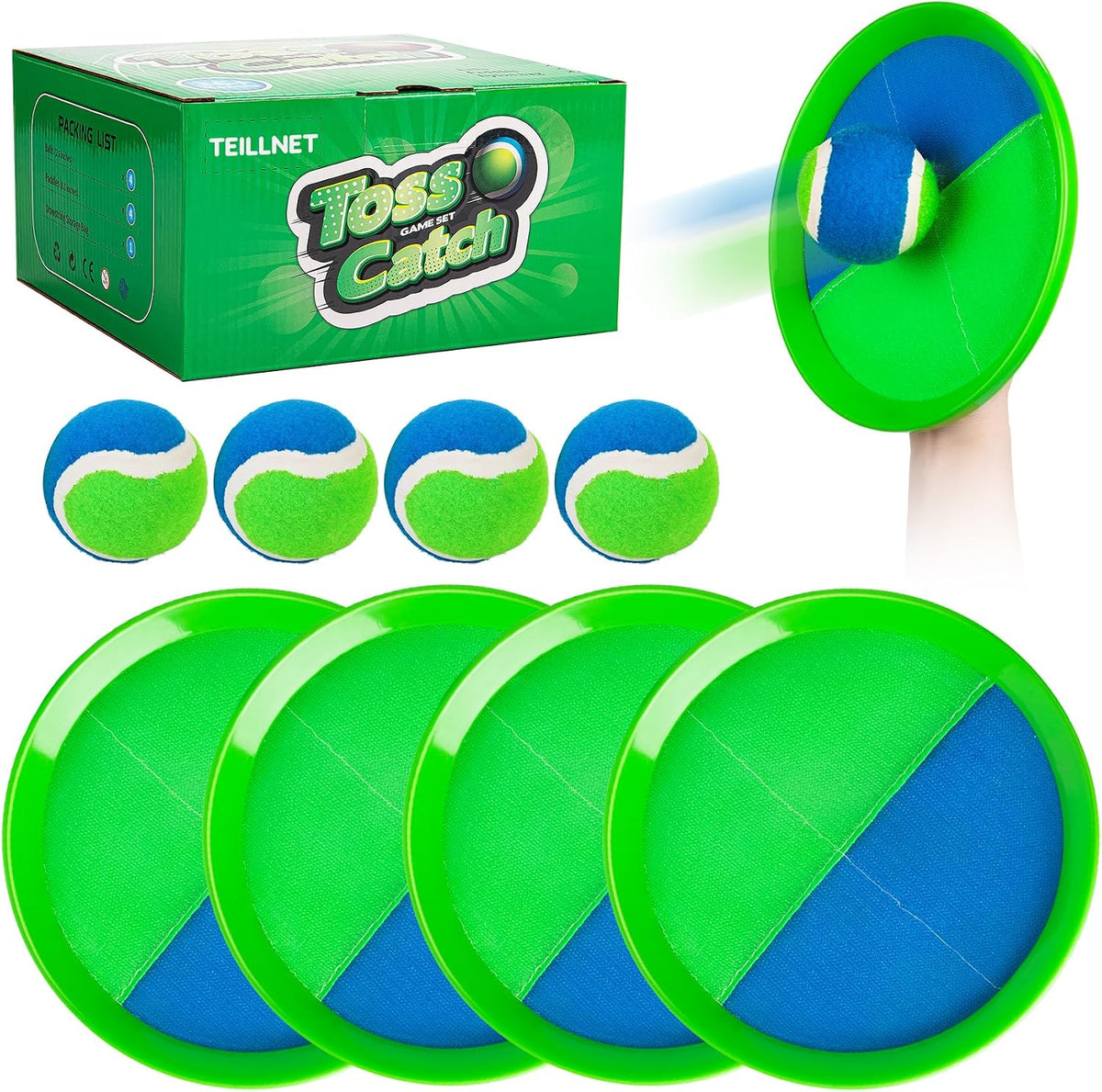 Juego de pelotas para lanzar y atrapar, juegos de juguetes de