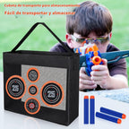 600 piezas de balas de repuesto para pistolas Nerf N-Strike Elite Series Blasters, juguetes de dardos con bolsa de almacenamiento de malla para práctica de tiro portátil