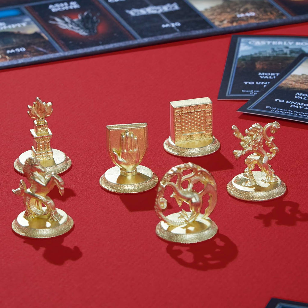 Monopoly Edición Casa de Dragón - Juego de mesa | Basado en la exitosa serie de televisión | Para edades de 17 años en adelante | De 2 a 6 jugadores | Juegos de estrategia (exclusivo de Amazon)