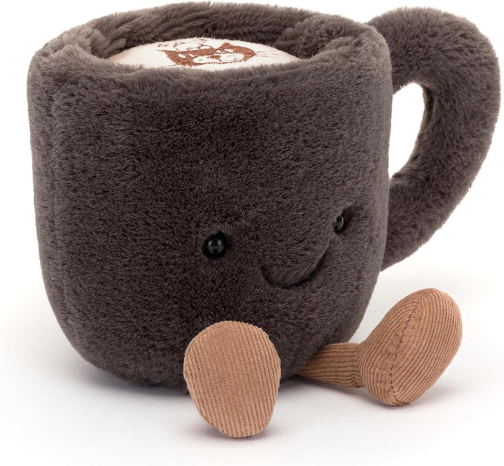 Jellycat Amuseables - Juguete de peluche de taza de café, 5.5 pulga...
