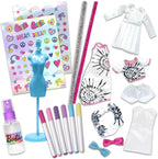 Tara Toys Barbie - Kit de diseño de moda de teñido anudado, juego de diseño