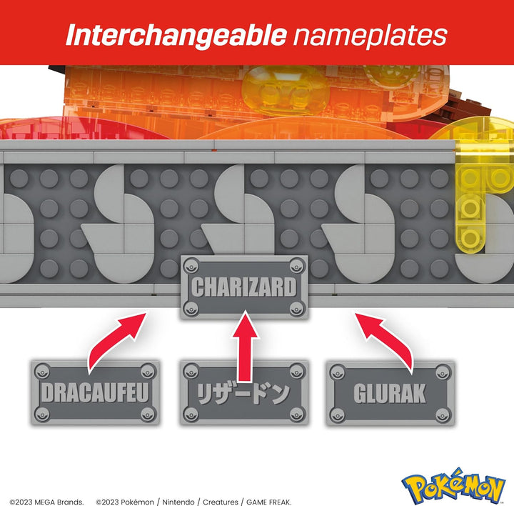 MEGA Juego de juguetes de construcción Pokémon Motion