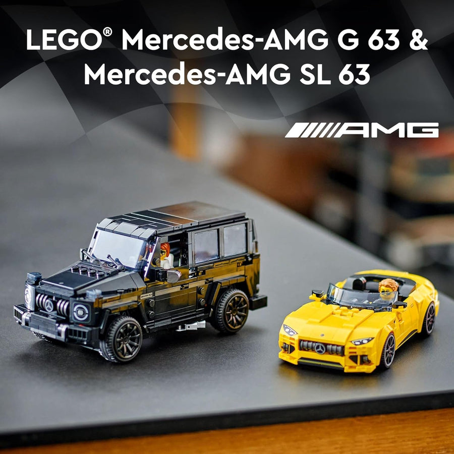 LEGO Speed Champions Mercedes-AMG G 63 y Mercedes-AMG SL