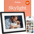 Skylight Marco de fotos digital, capacidad de carga desde el teléfono, 10