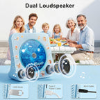 Gueray Reproductor de CD Reproductores de CD portátiles Bluetooth de