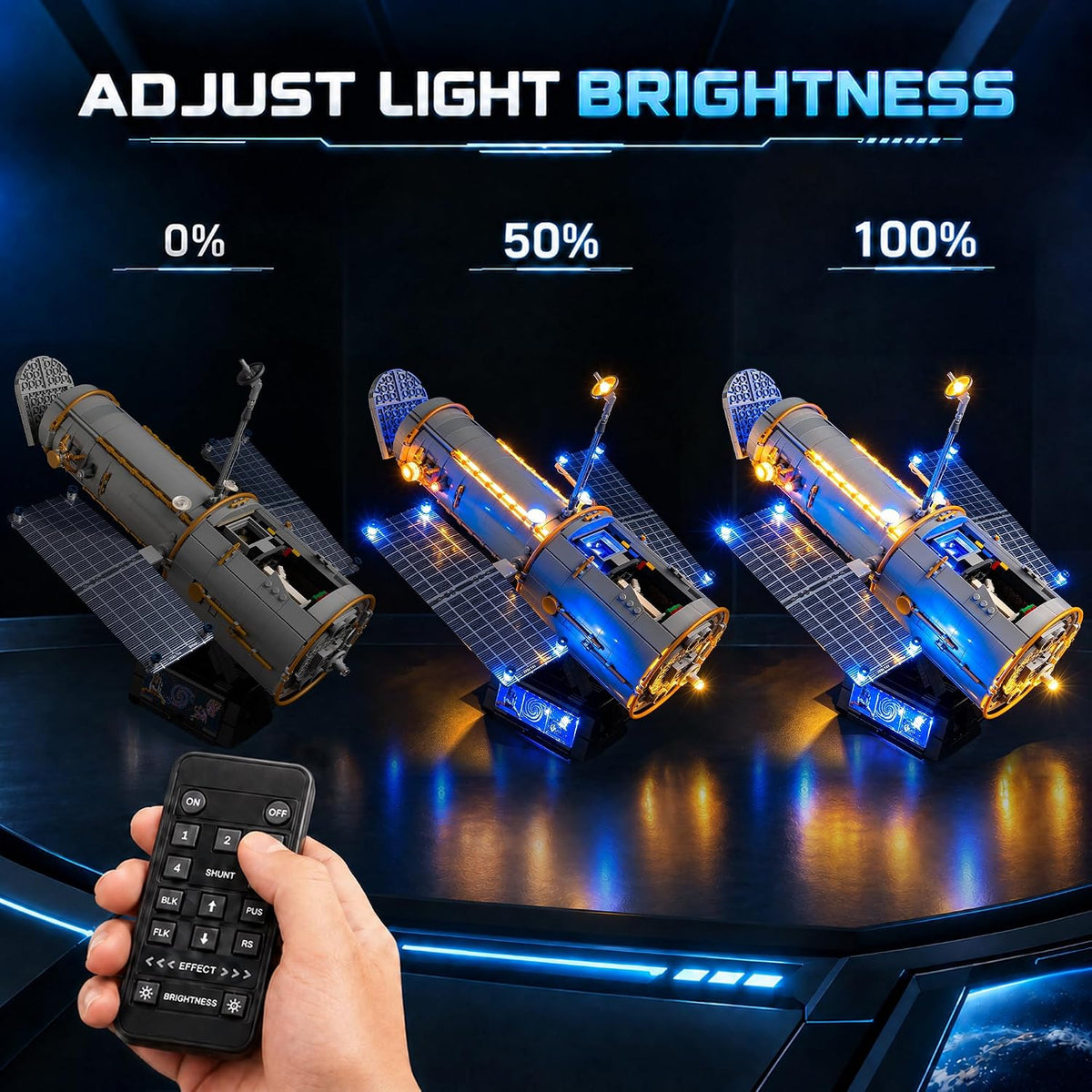 Kit de luces para LEGO 11382 Hubble Space Telescope Set