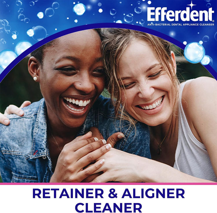 Efferdent - Tabletas de limpieza dental, completamente limpio, 102...