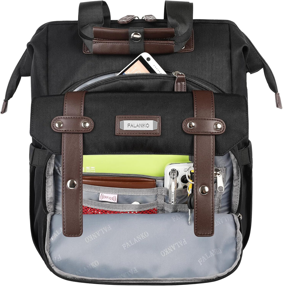 FALANKO Mochila para laptop para mujer, doctora de trabajo, profeso...